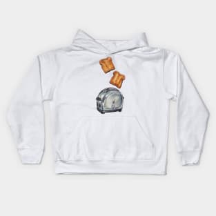 toast and toaster Kids Hoodie